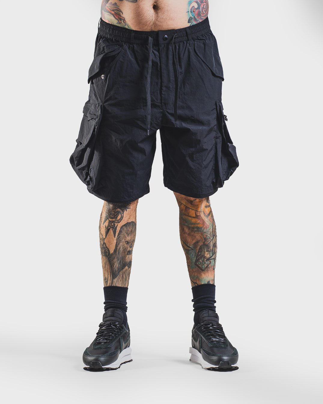 Hakobu - Quick-dry Cargo Short - Black