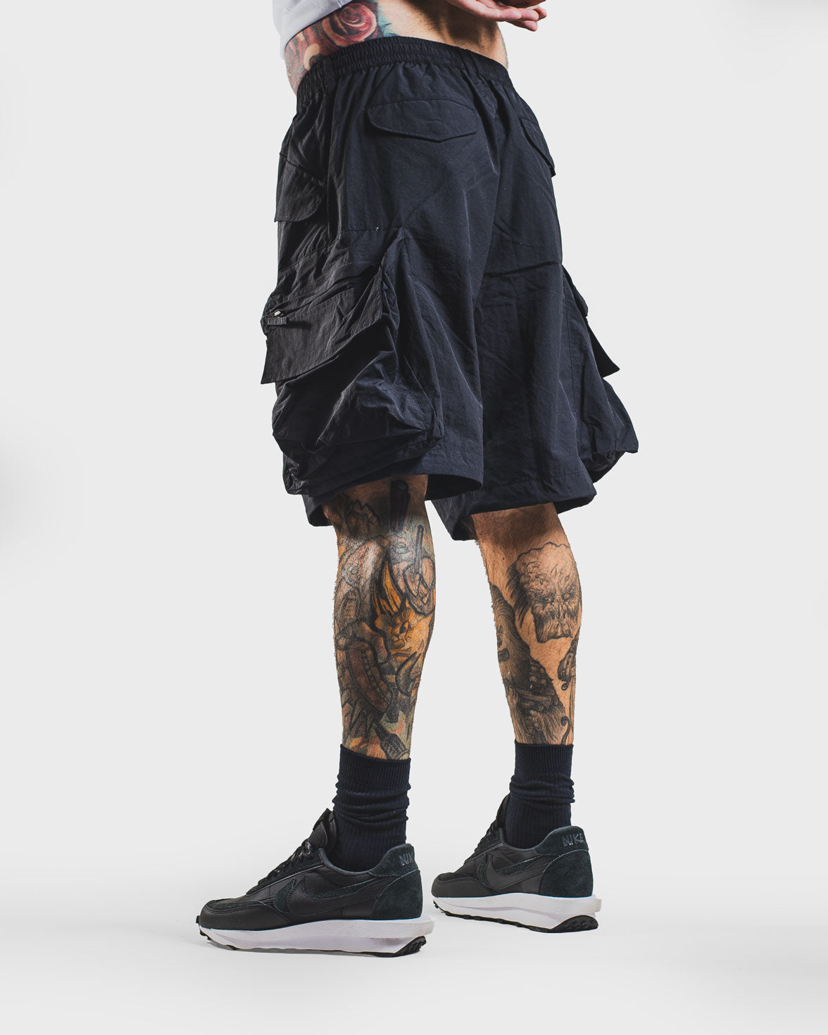 Hakobu - Quick-dry Cargo Short - Black