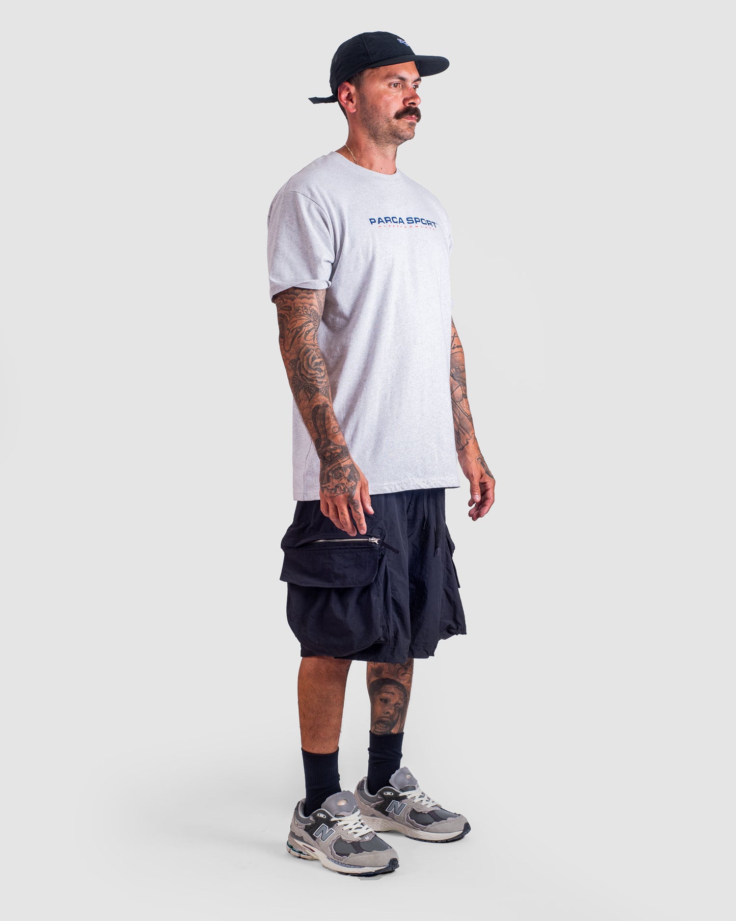 Hakobu - Quick-dry Cargo Short - Black